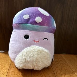 Minya 💜 the Galaxy Mushroom Squishmallow 7”